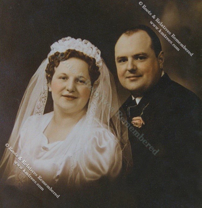 1939 Wedding--Adele Schroepfer & Jerome Krzmarzick