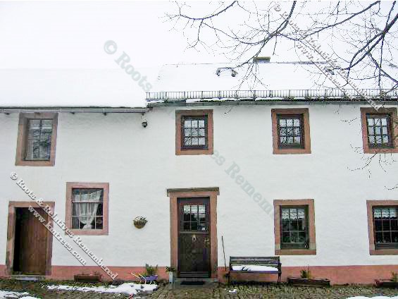 2008 Former Manderfeld home of Karl and Katharine (Tureten) Hillesheim 2008 Former Manderfeld home of Karl and Katharine (Tureten) Hillesheim